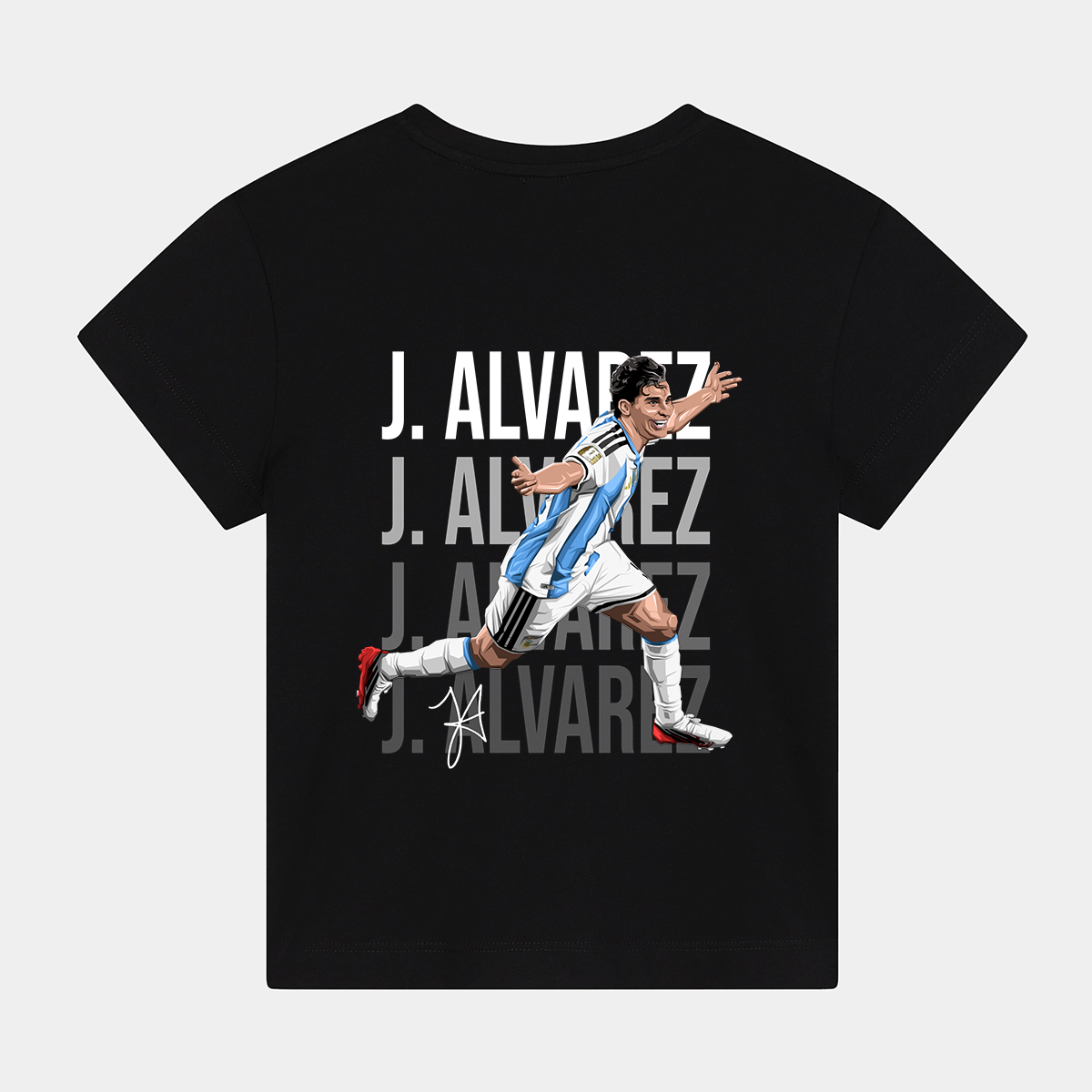 Julian Alvarez Argentina World Cup 26 Home Shirt