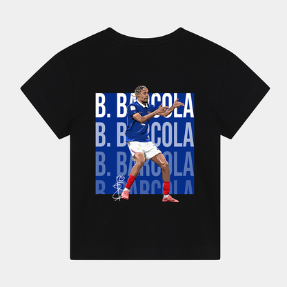Bradley Barcola France World Cup 26 Home Shirt