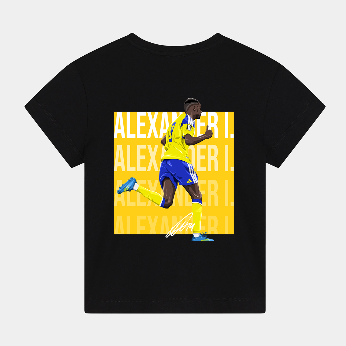 Alexander Isak Sweden World Cup 26 Home Shirt