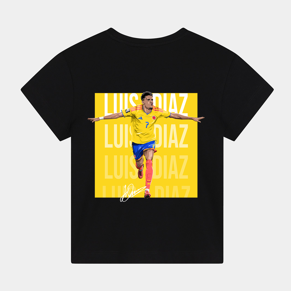 Luis Diaz Colombia World Cup 26 Home Shirt