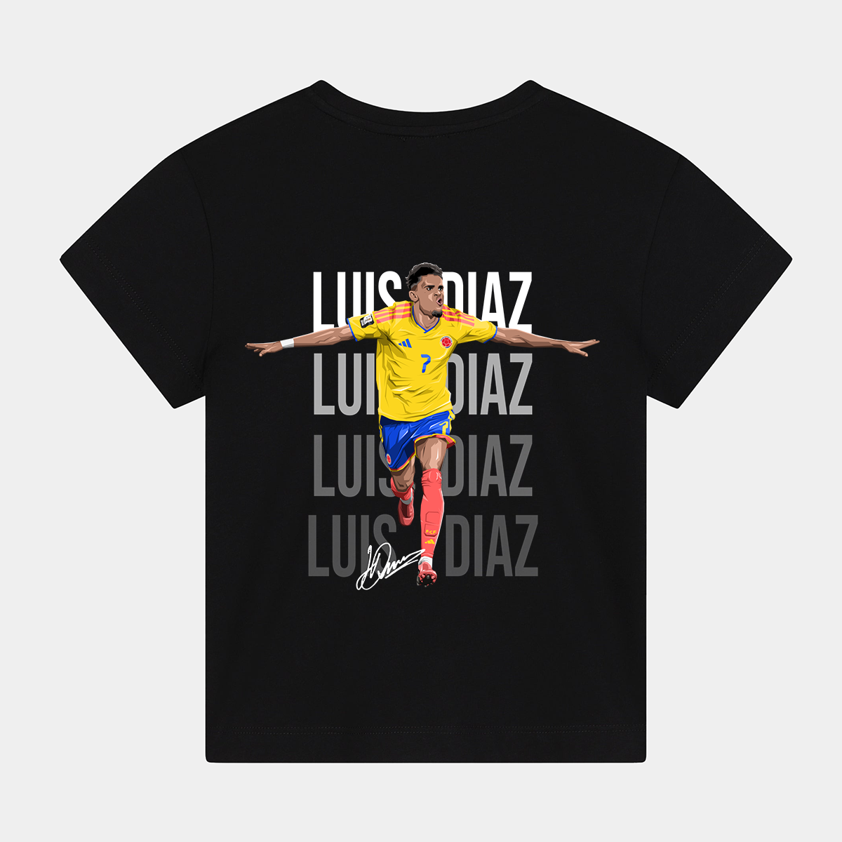 Luis Diaz Colombia World Cup 26 Home Shirt