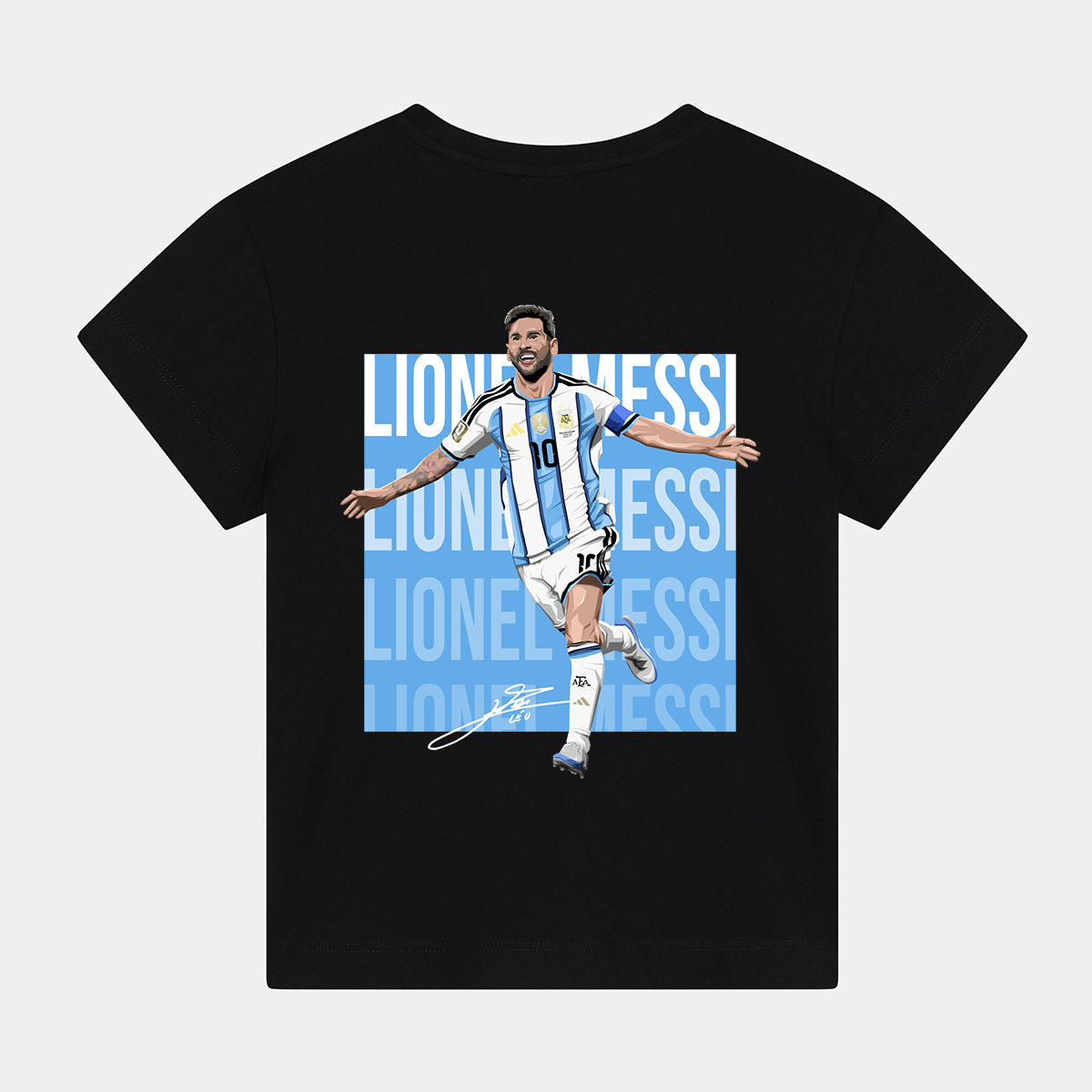 Lionel Messi Argentina World Cup 26 Home Shirt