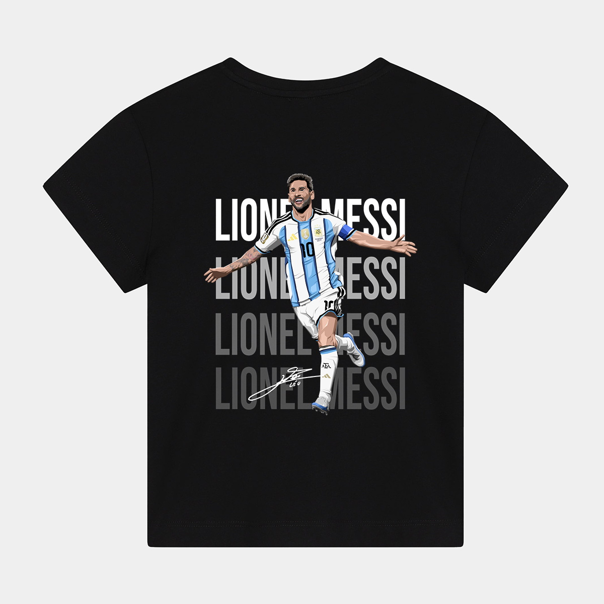 Lionel Messi Argentina World Cup 26 Home Shirt