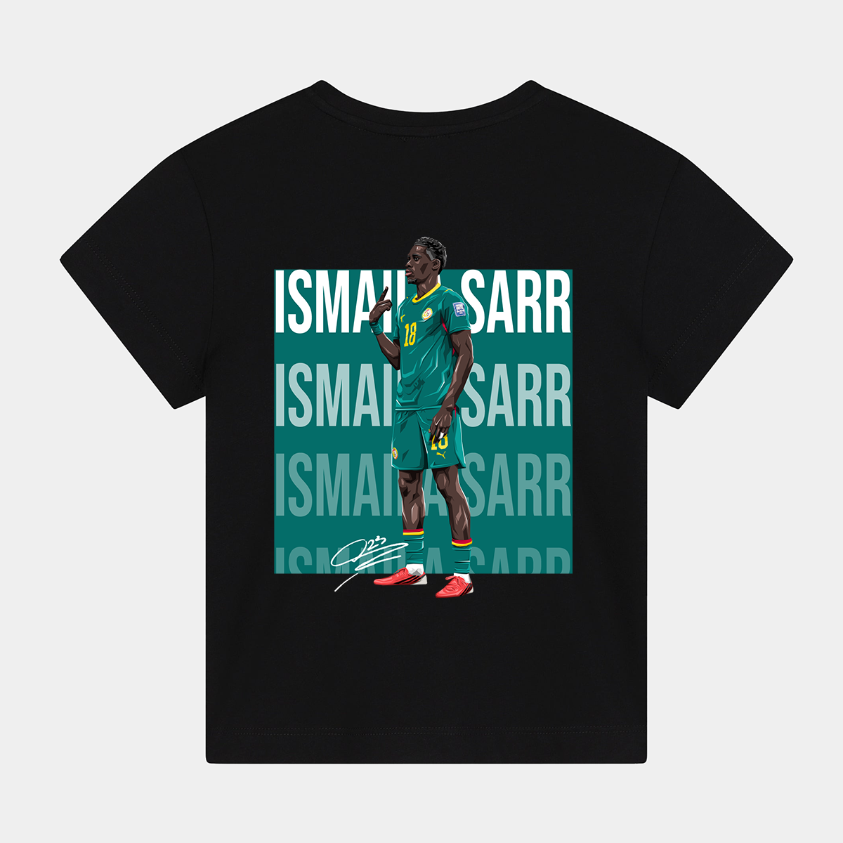 Ismaila Sarr Senegal World Cup 26 Away Shirt