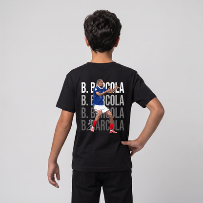 Bradley Barcola France World Cup 26 Home Shirt