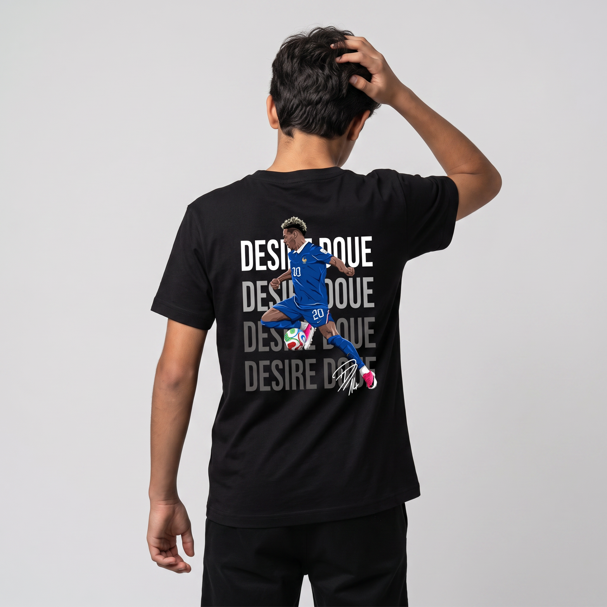 Desire Doue France World Cup 26 Home Shirt