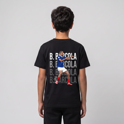 Bradley Barcola France World Cup 26 Home Shirt