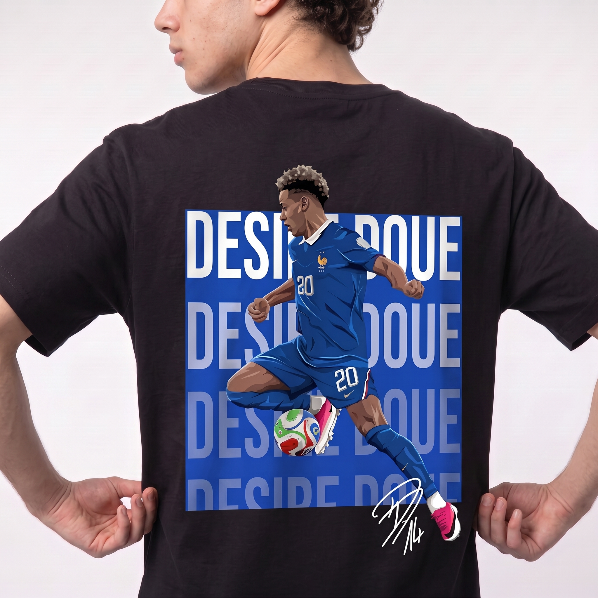 Desire Doue France World Cup 26 Home Shirt