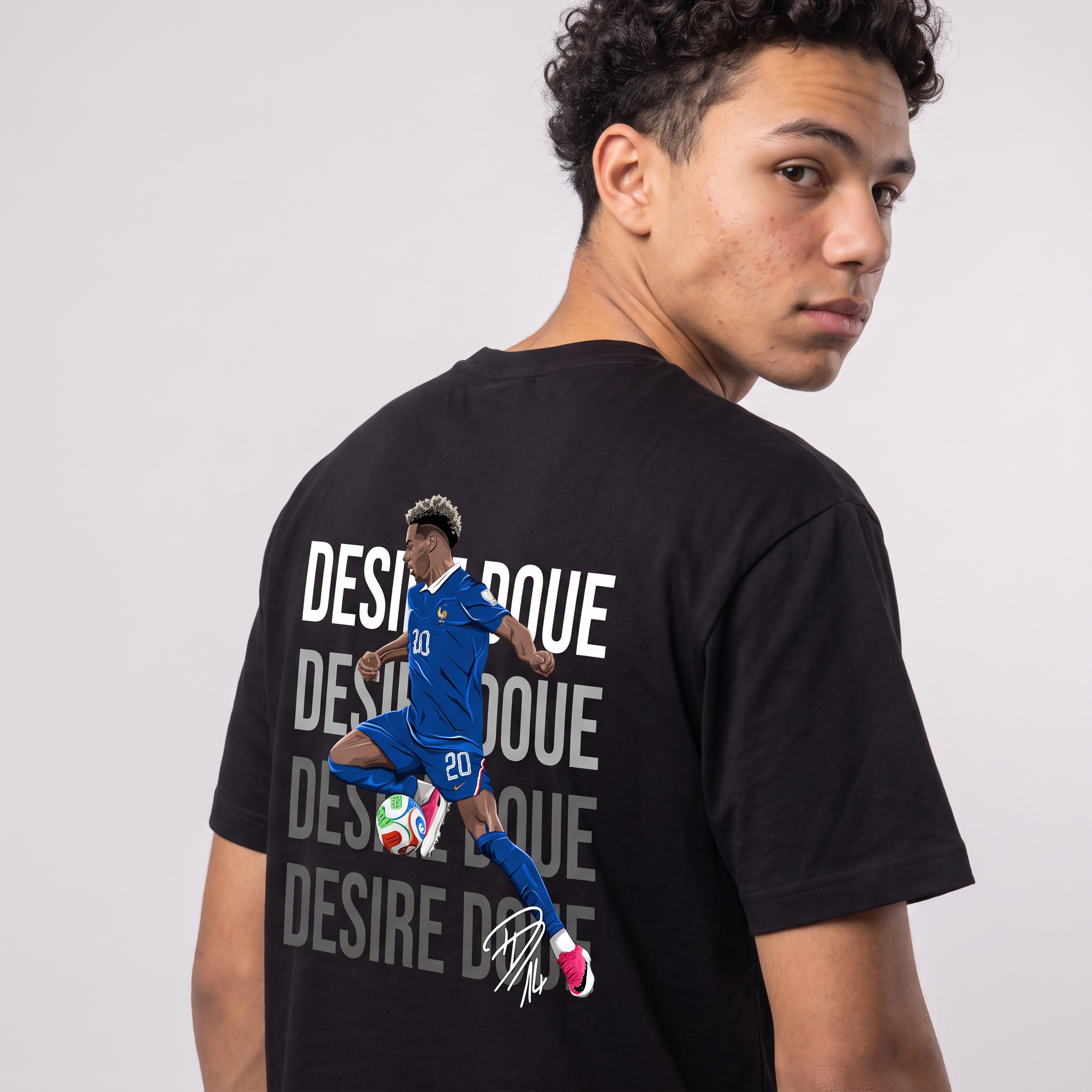 Desire Doue France World Cup 26 Home Shirt