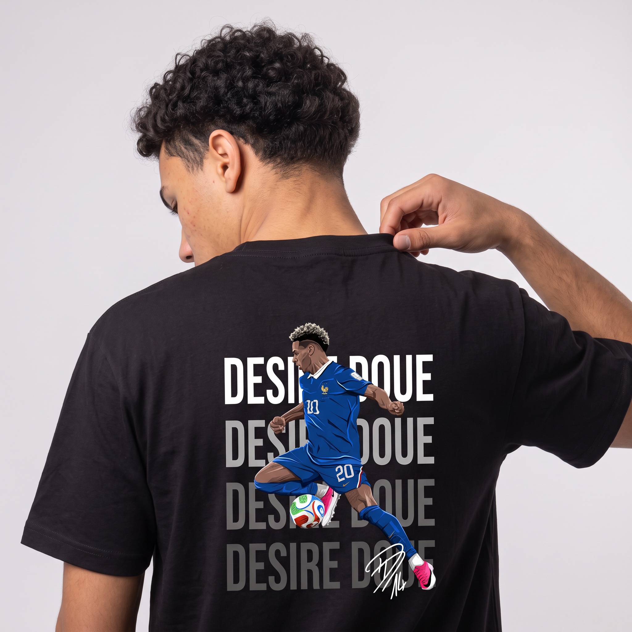 Desire Doue France World Cup 26 Home Shirt