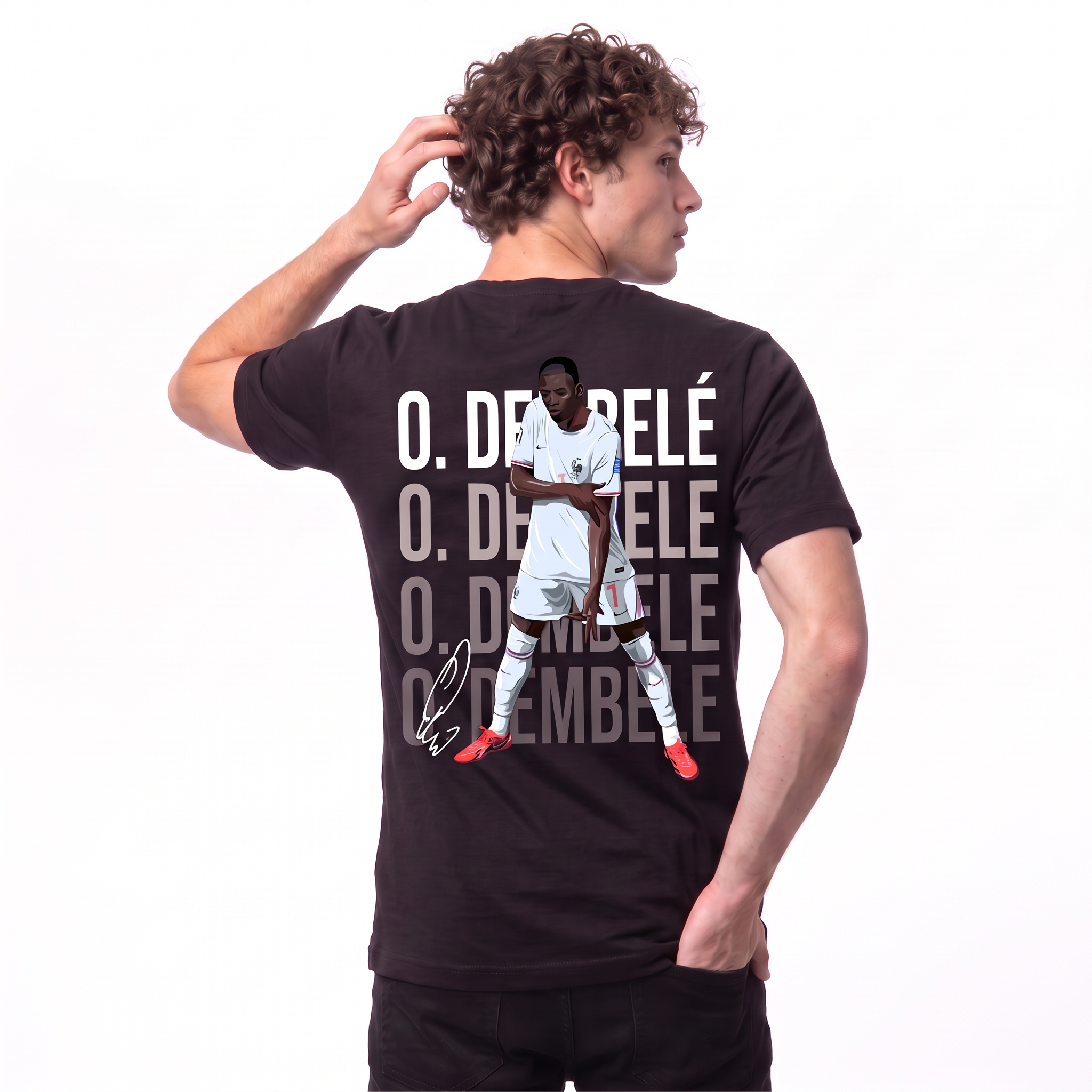 Ousmane Dembele France World Cup 26 Away Shirt